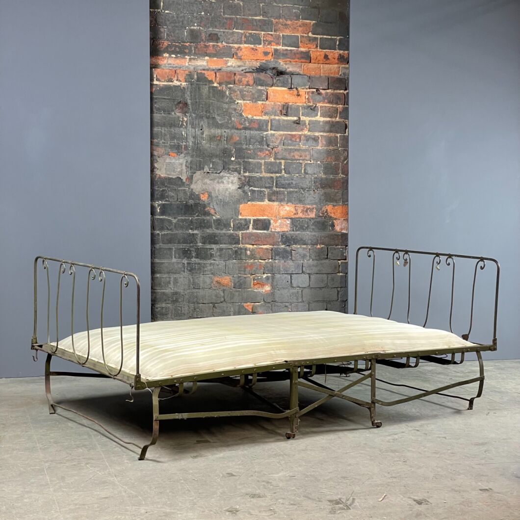 steel folding bed frame