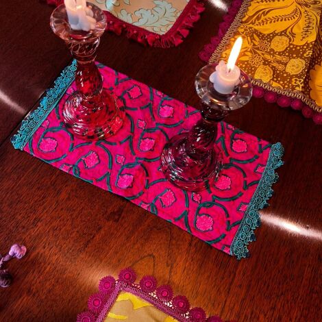 Table Runners/ Alter-Cloths in Various Colours, Sizes and Designs - RENTAL ONLY