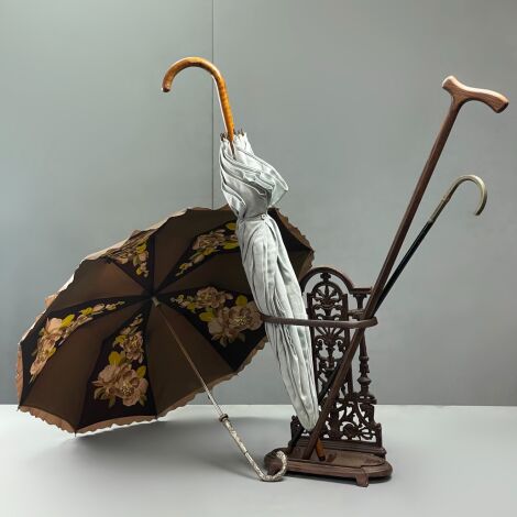 Cast Iron Umbrella Stand - RENTAL ONLY