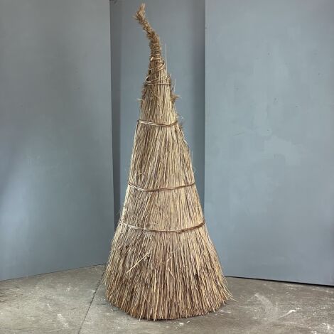 Conical Thatch Witches Hat - RENTAL ONLY