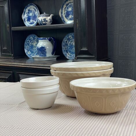 Traditional Pastry Mixing Bowls (5 available) - RENTAL ONLY