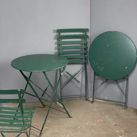 French Bistro Table and Chairs - RENTAL ONLY