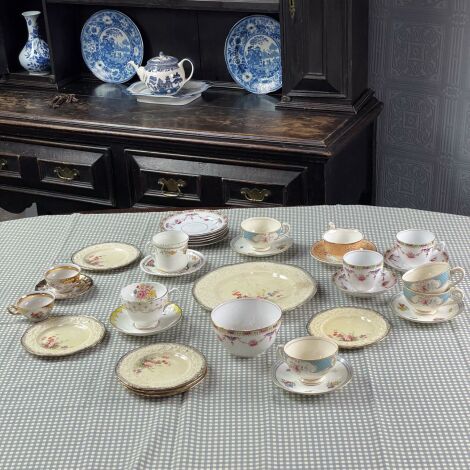 Bone China Tea Set Eclectic - RENTAL ONLY