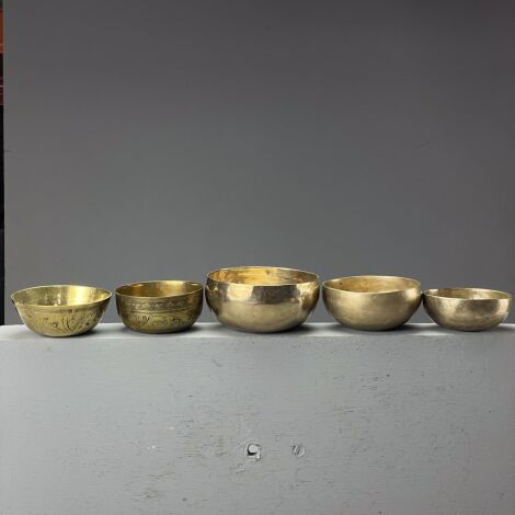 Tibetan Bowls (x5) - RENTAL ONLY