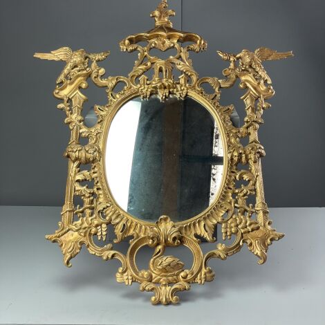 Highly Ornate Guilded Mirror - RENTAL ONLY