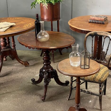 Oval Folding Ornate Table - RENTAL ONLY