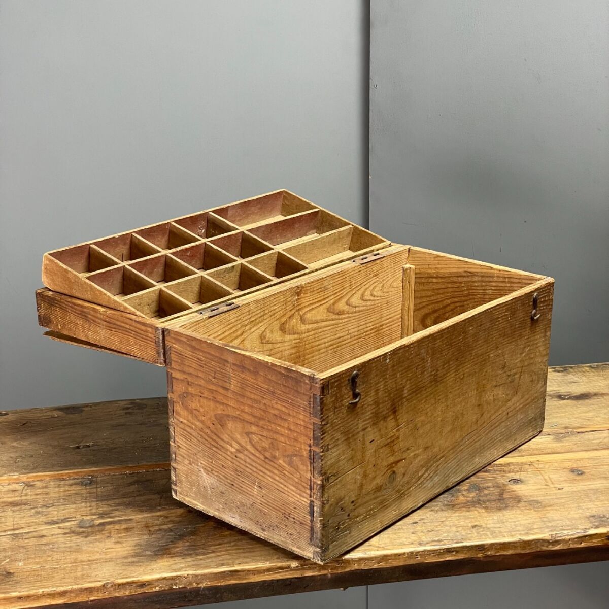 Vintage Wooden Chest - RENTAL ONLY - Brandon Thatchers