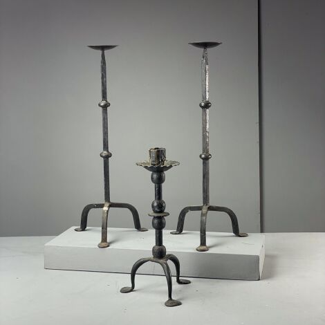 Wrought Iron Candle Stands (x3
) - RENTAL ONLY