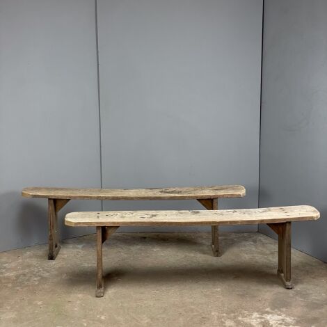 Simple Wooden Benches - RENTAL ONLY