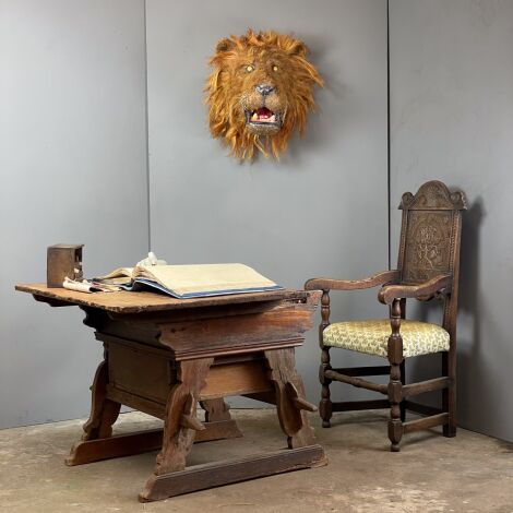 Faux Lion Head - RENTAL ONLY