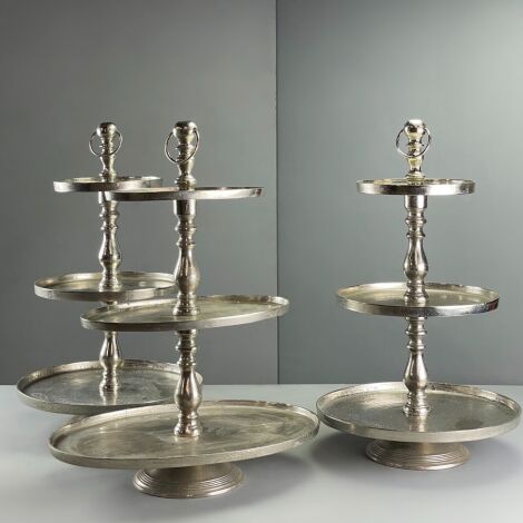 Tiered Cake Stands (x3) - RENTAL ONLY